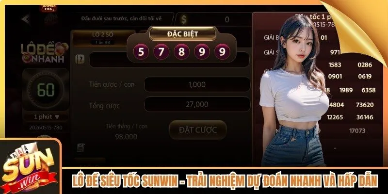 Lô Đề Siêu Tốc Sunwin