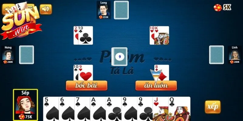 Luật chơi phỏm Sunwin cơ bản mà mọi game thủ cần nắm vững