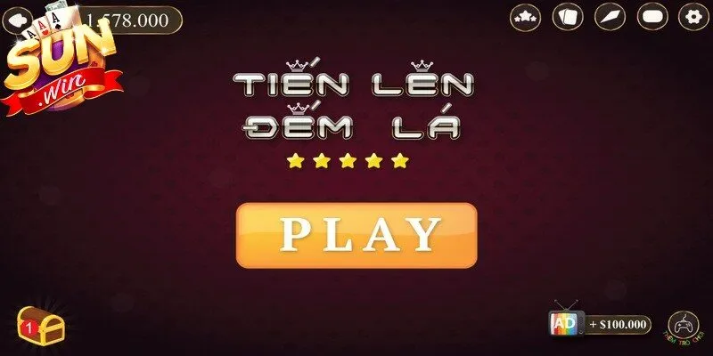 Tiến lên đếm lá Sunwin là trò chơi xanh chín với tỷ lệ thưởng cực cao